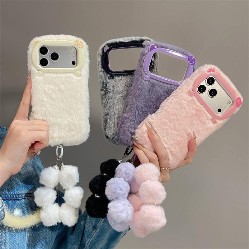 Luksusowe, jednokolorowe, futr – Phone Cases For Iphone 16 recenzja i cena