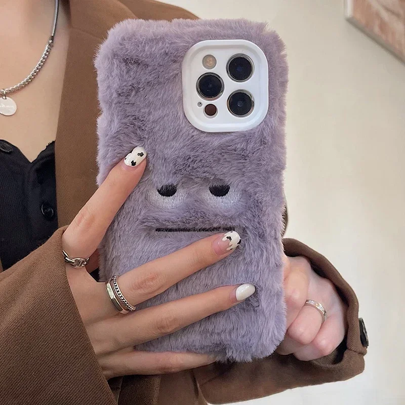 Urocze pluszowe futrzane etui  – Phone Cases Iphone 13 recenzja i cena