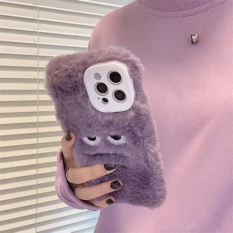 Urocze pluszowe futrzane etui  – Phone Cases Iphone 13 recenzja i cena